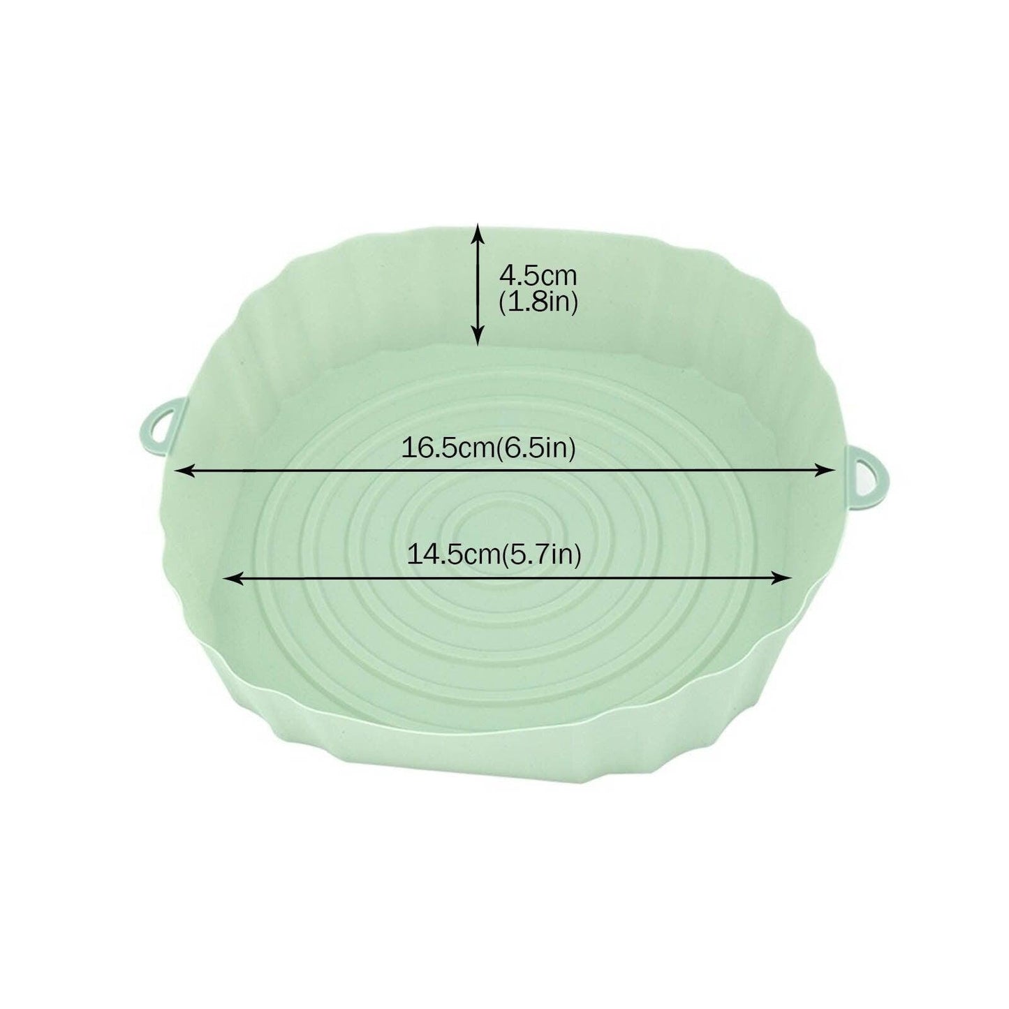 Kladdfri - Silikonform för Airfryer och Ugn