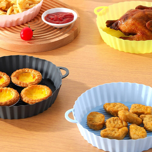 Kladdfri - Silikonform till Airfryer - Slipp diska airfryern