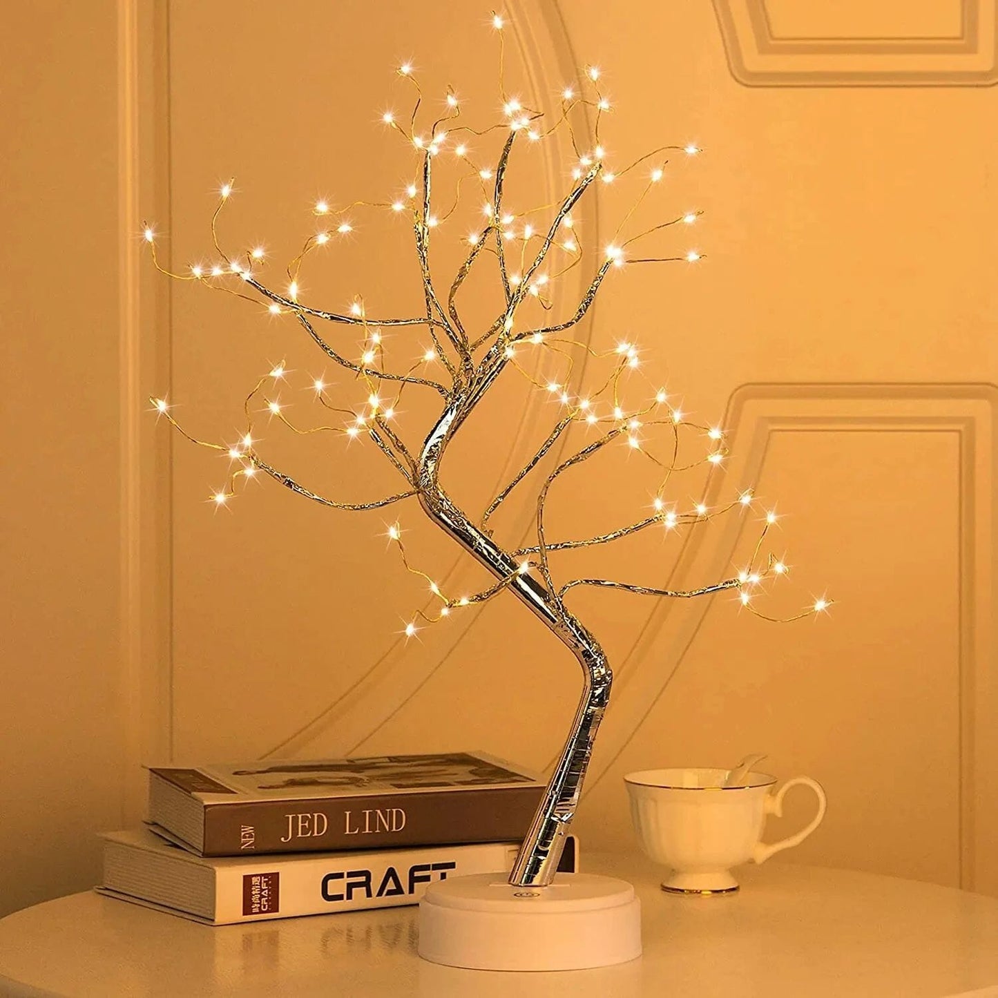 LED Bonsai Trädbelysning – Dekorativ med 8 Ljuslägen