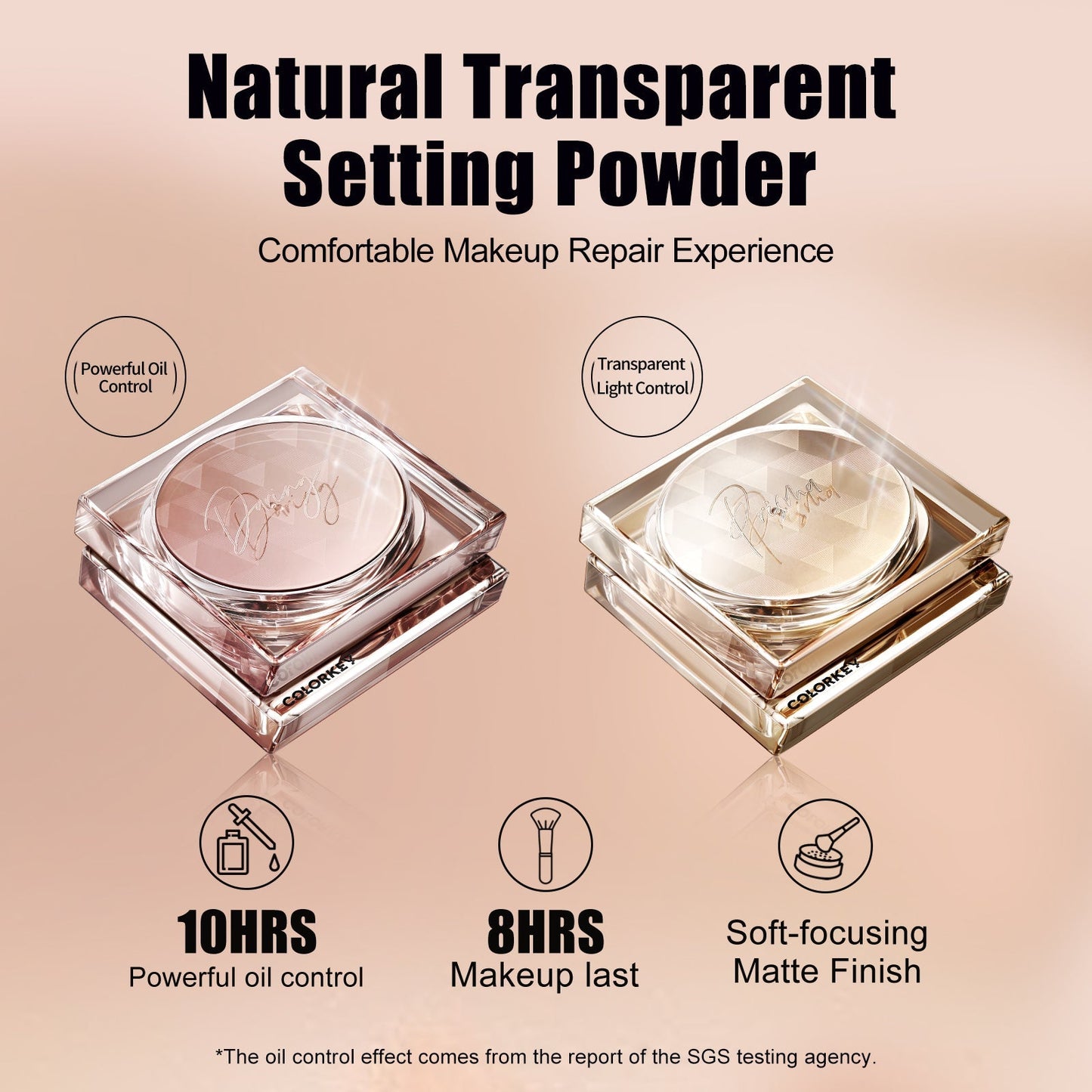 Long Lasting Loose Setting Powder Prisma S02-1