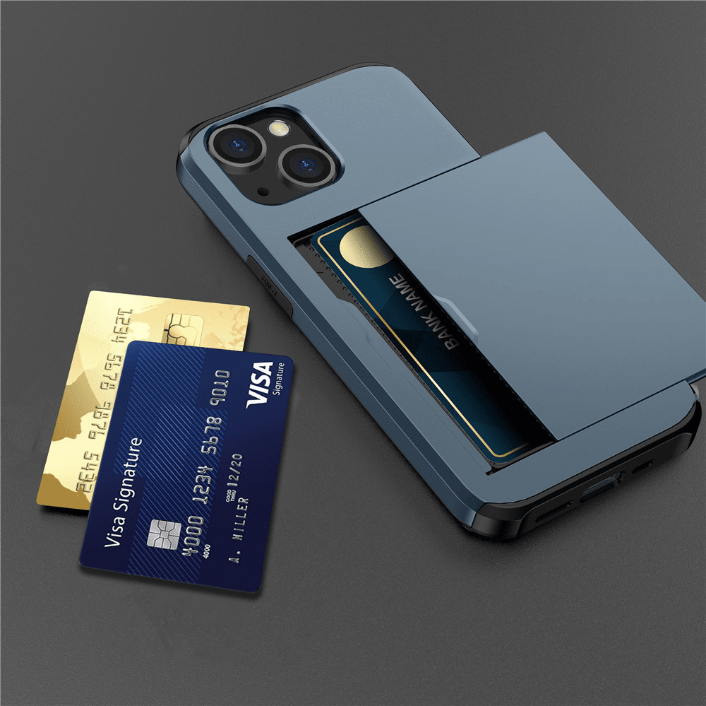 Lyxigt plånboksskal - Iphone