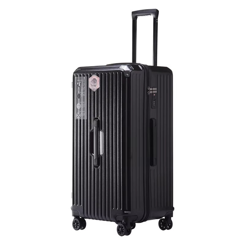 Resväska med kodlås, 360° roterande hjul