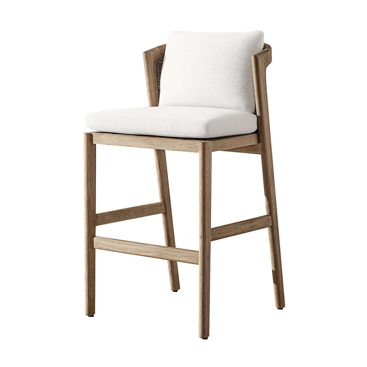 Malta Teak Bar Chair-3