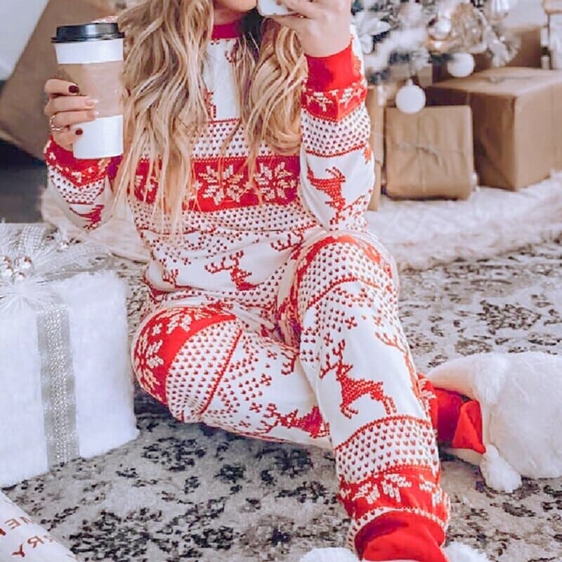 Familje julpyjamas – matchande pyjamas för hela familjen
