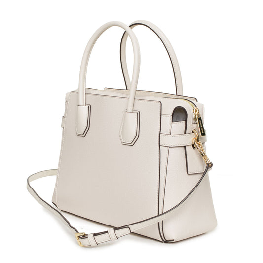 Michael Kors Handväska Mercer Premiumlader Subtil Beige