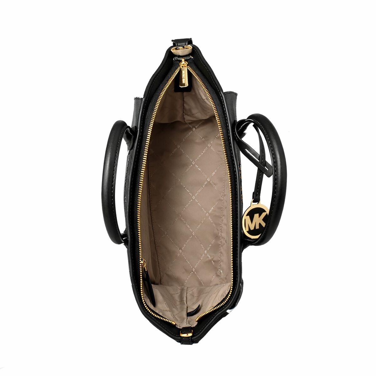 Michael Kors Handväska Avril Slank Silhuett Svart