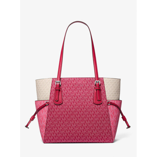 Michael Kors Axelväska Voyager Vaskmodell Sommar Rosa