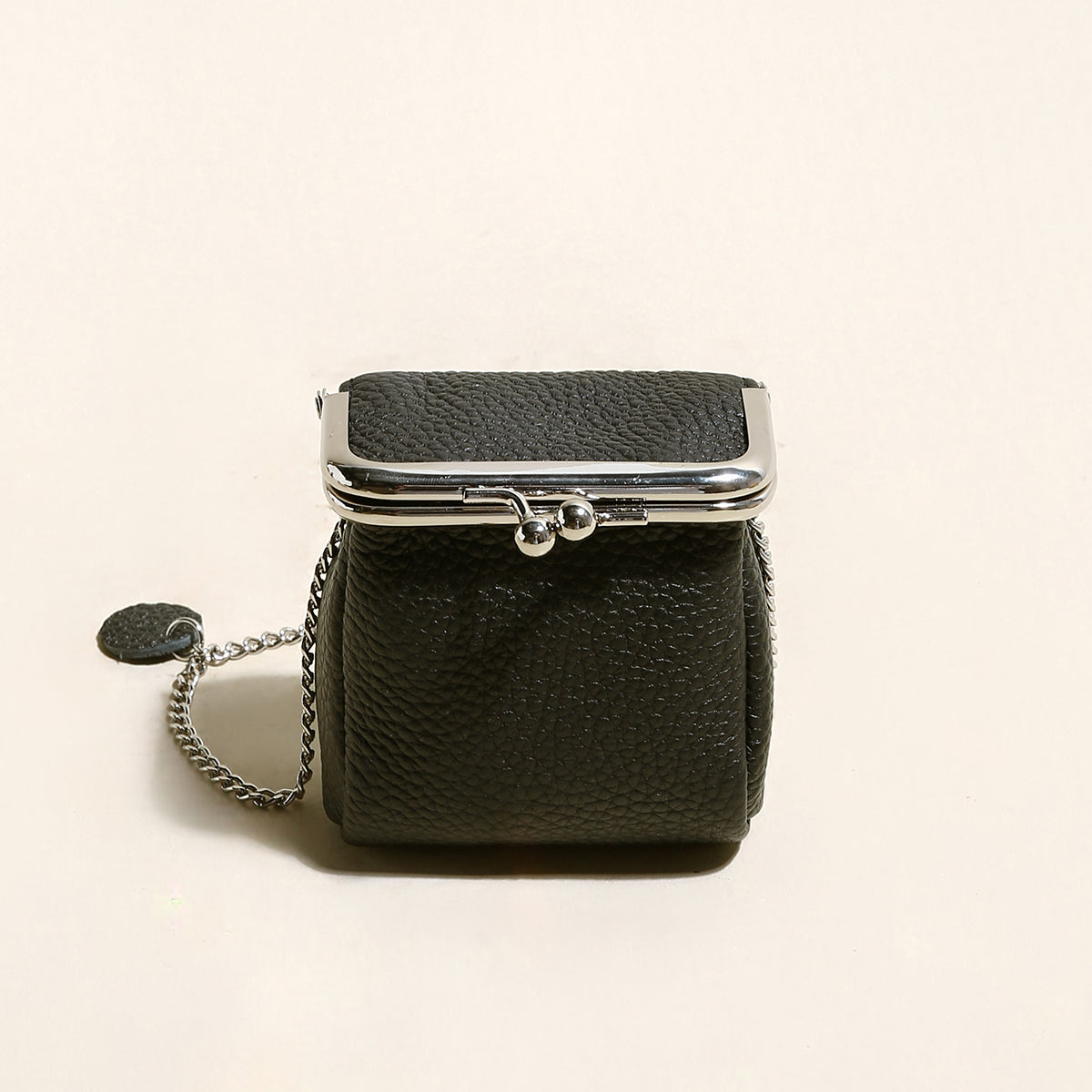 Modern Ball Clasp Wallet with Adjustable Chain Straps-0