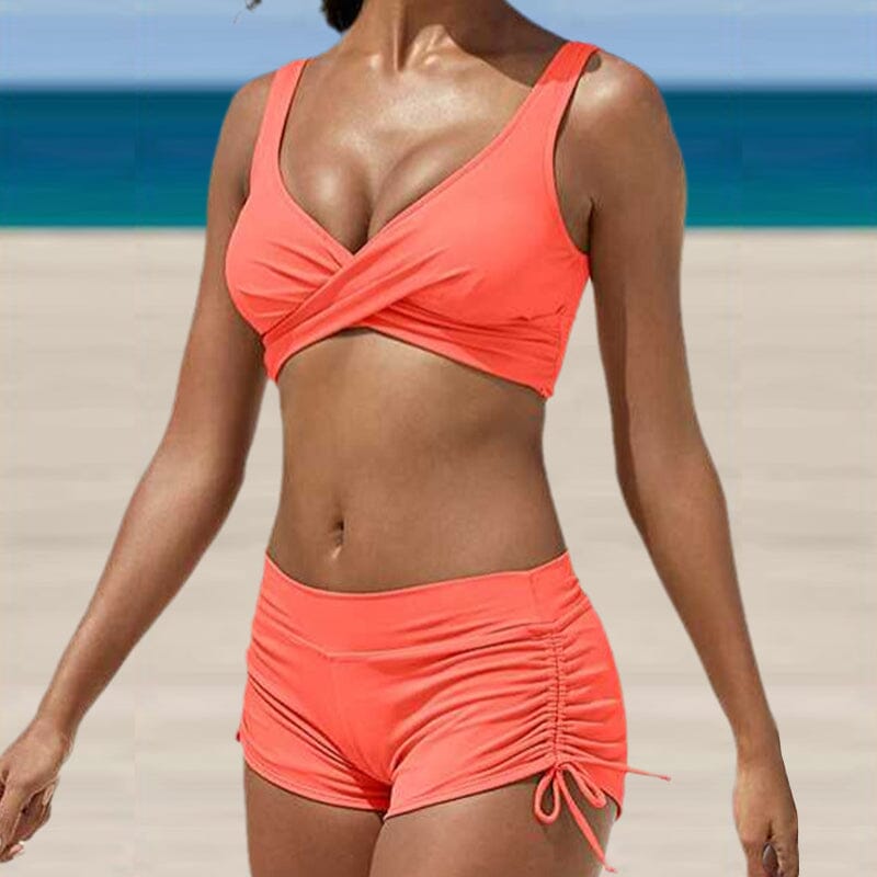 Outlet - Mönstrad bikini Set