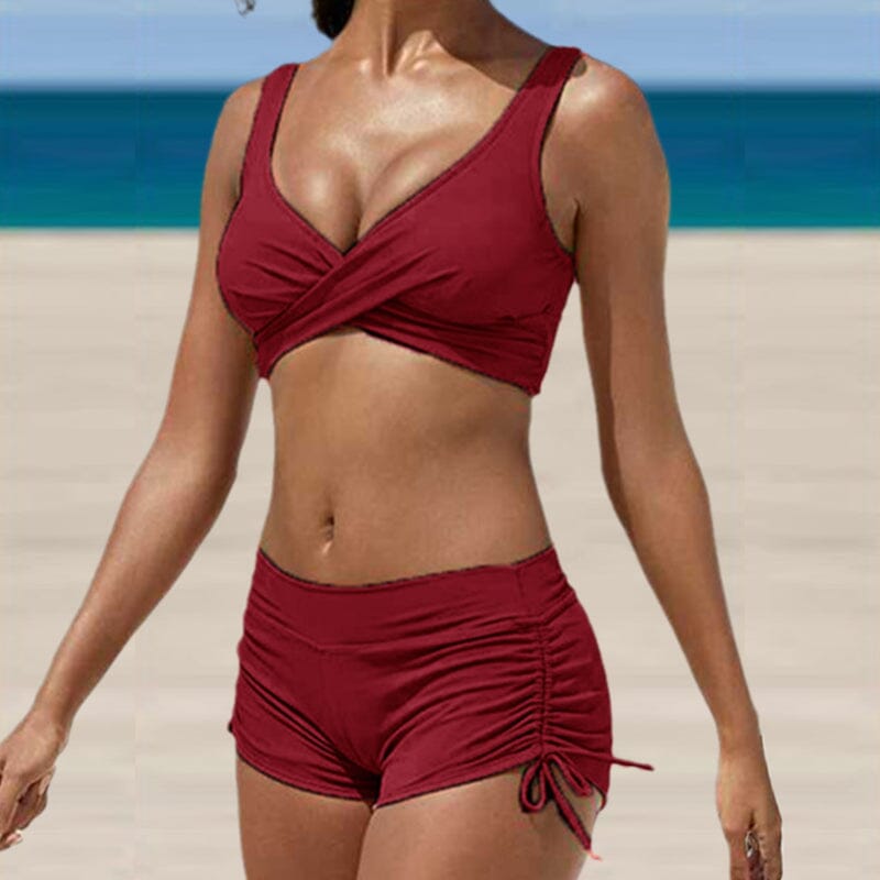 Outlet - Mönstrad bikini Set