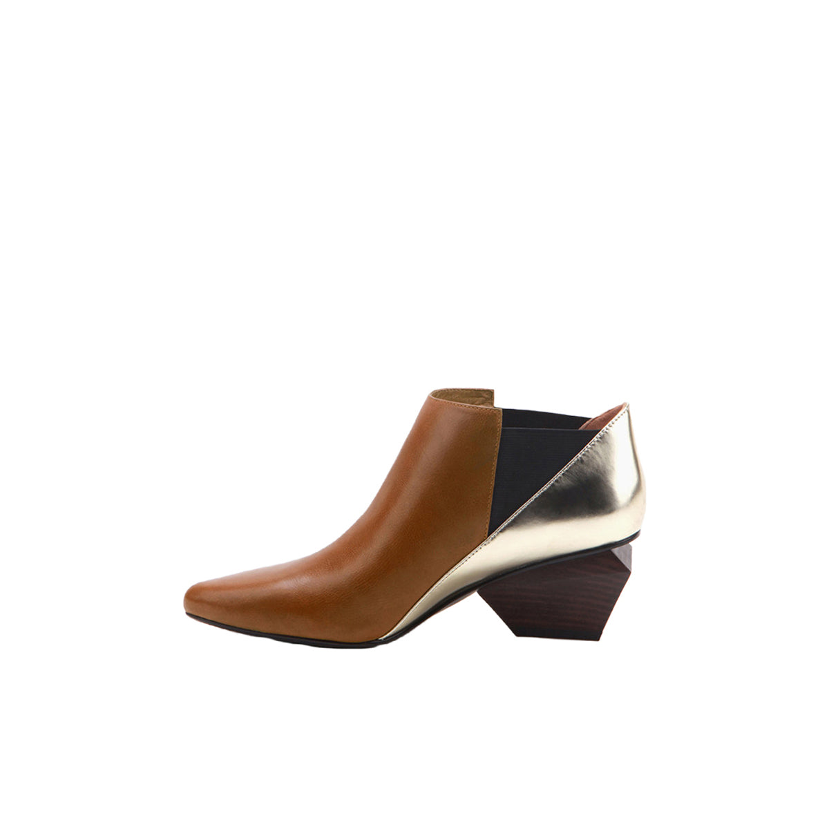 Special Multicolor Low Ankle Boots-7