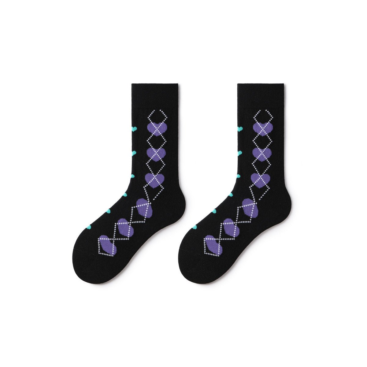 Night Love All-season Women 5pcs Crew Socks Set-1