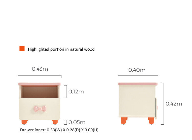 Princess Isabella Bedside Table-1