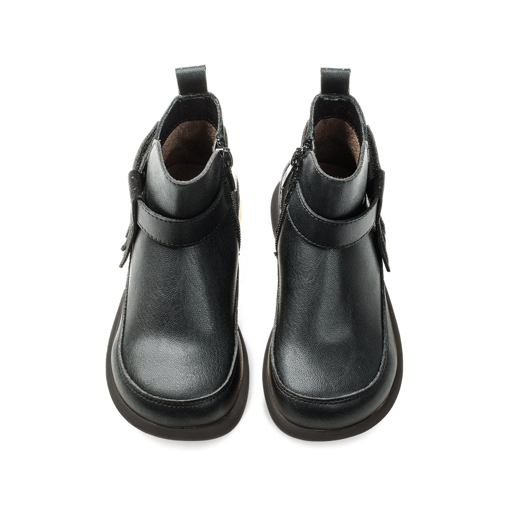 Reese Tassel Non-Slip Kids Ankle Boots-4