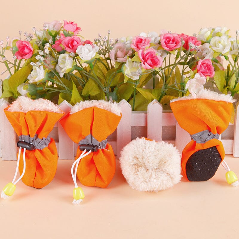 Reflektiva vadderade hundskor (4 skor)