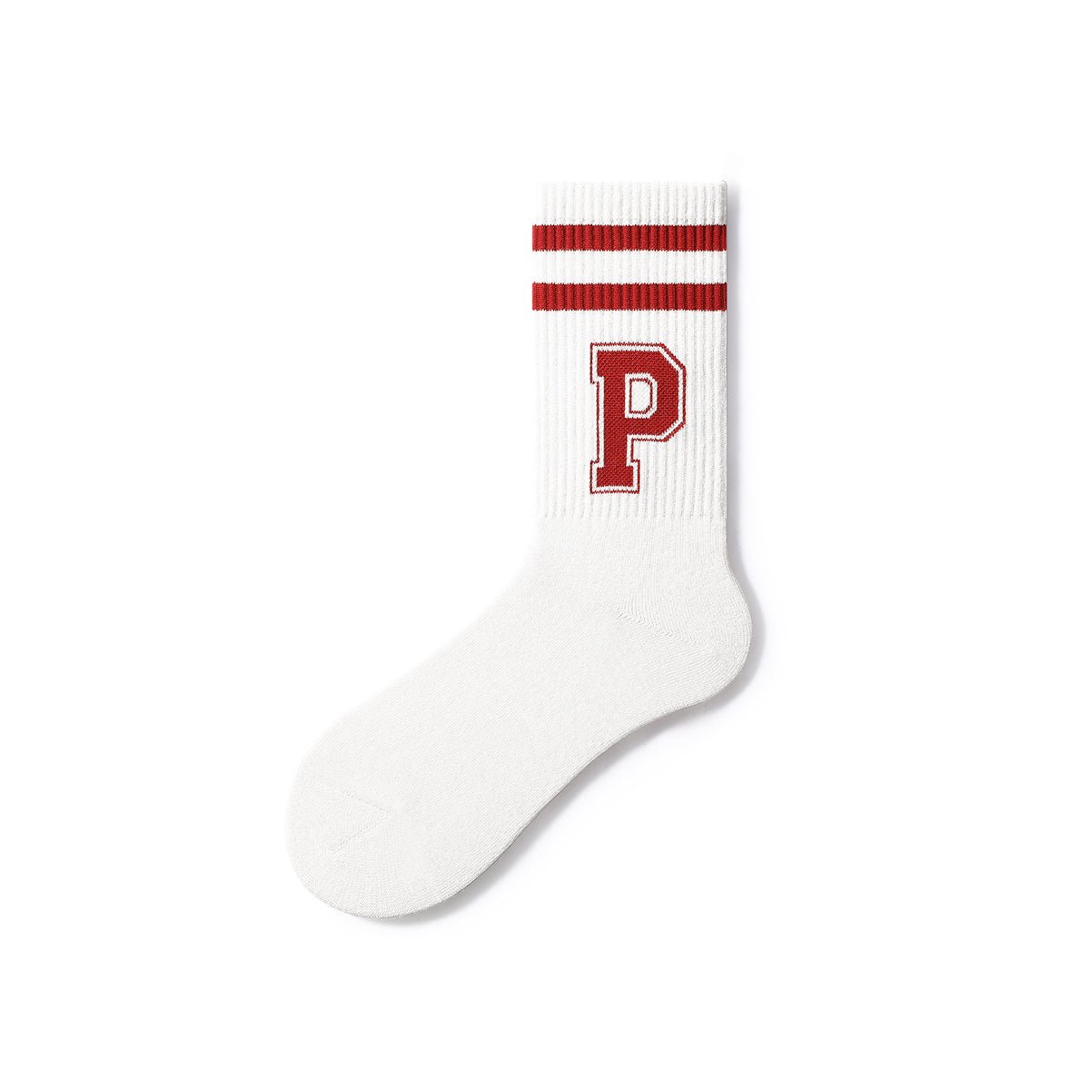 Retro Reminder All-season Unisex 5pcs Active Crew Socks Set-4