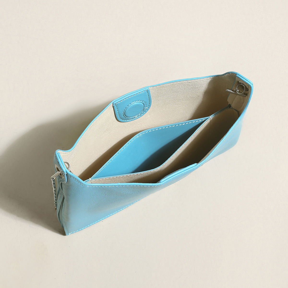 Sandra Leather Shoulder Bucket Bag-4