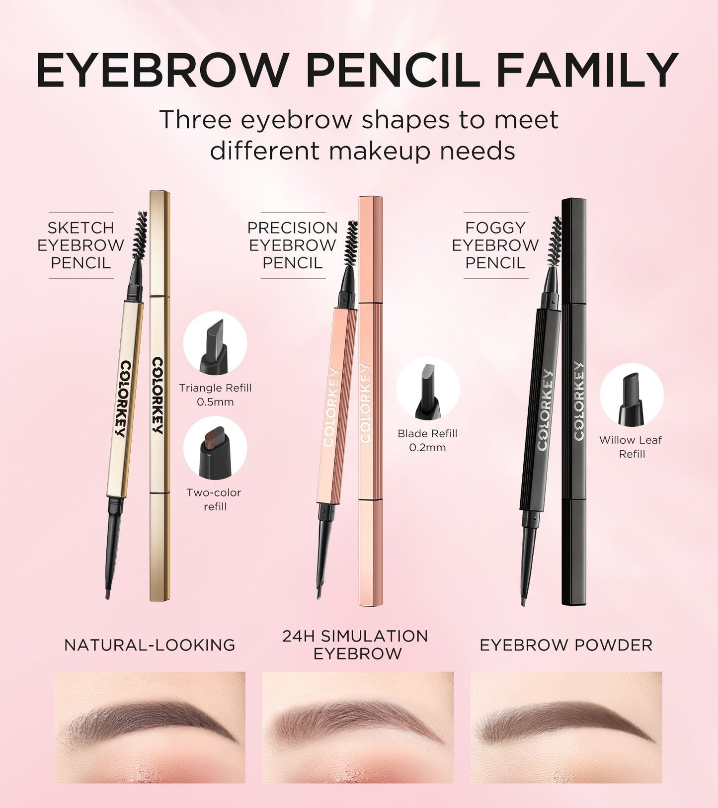 Sketch Eyebrow Pencil Blade Version 04 Gray Brown-3