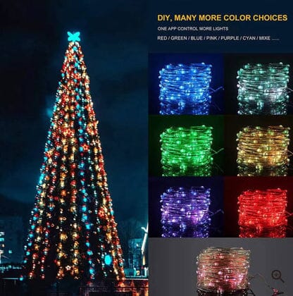 Smart Julgransbelysning – Appstyrd LED för Perfekt Julstämning