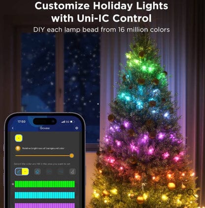 Smart Julgransbelysning – Appstyrd LED för Perfekt Julstämning