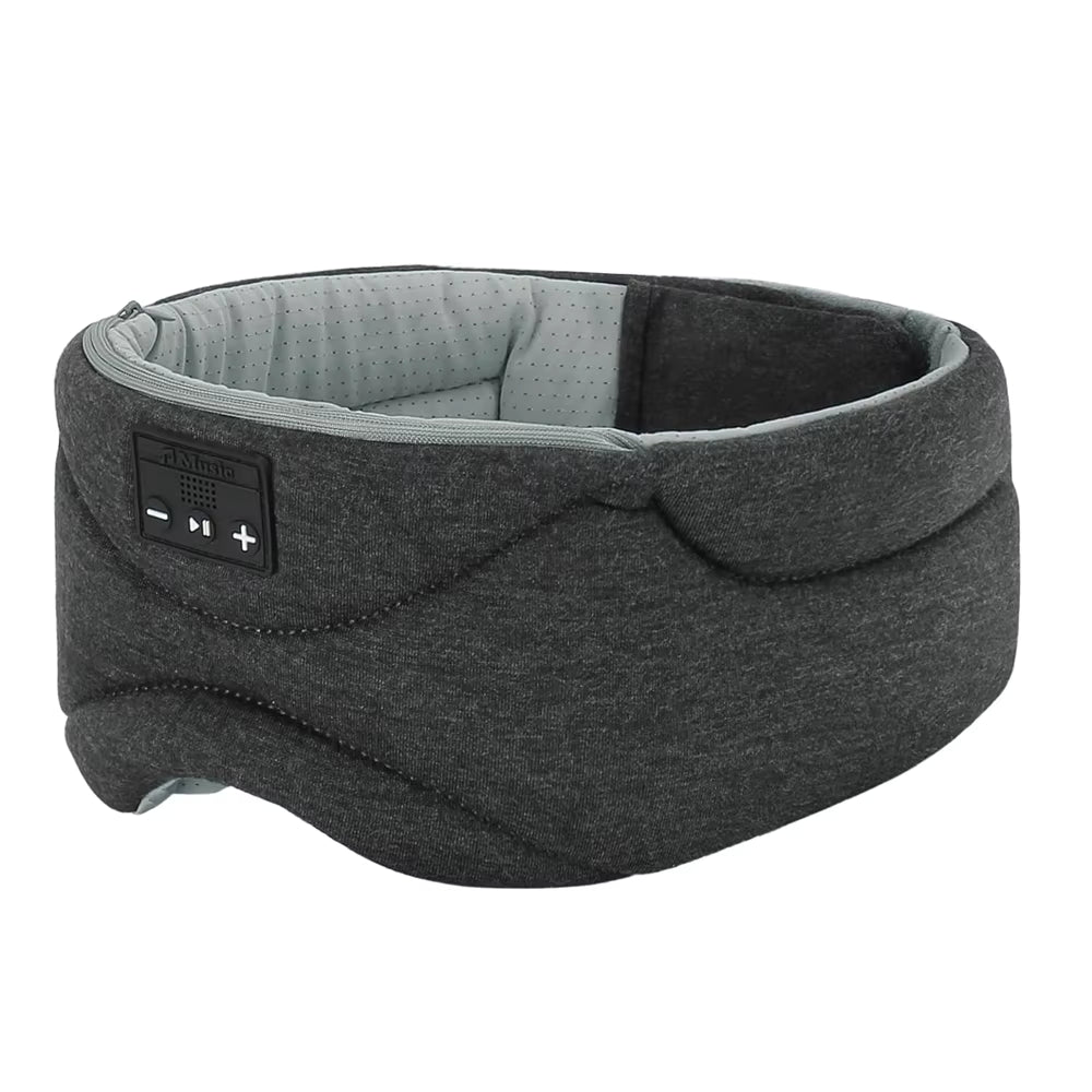 Sovmask med Bluetooth-högtalare, trådlös och ljusblockering