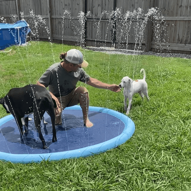 Splashpoolen - Pool med fontän