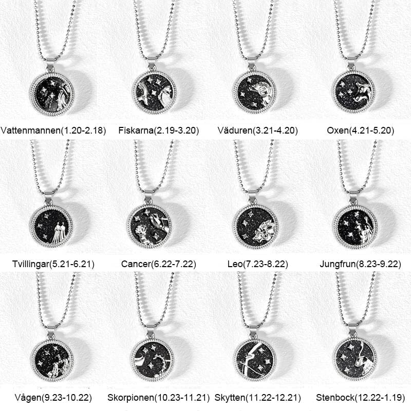 Stjärntecken - Halsband för kvinnor
