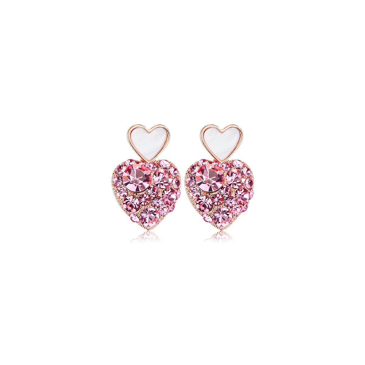 Sweetie Heart White Earrings-0