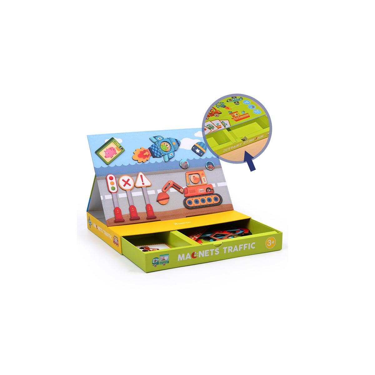 Things That Go Magenetic Playset-1