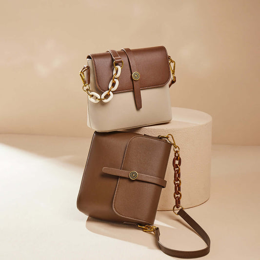 Timeless Flap Leather Shoulder Bag-1