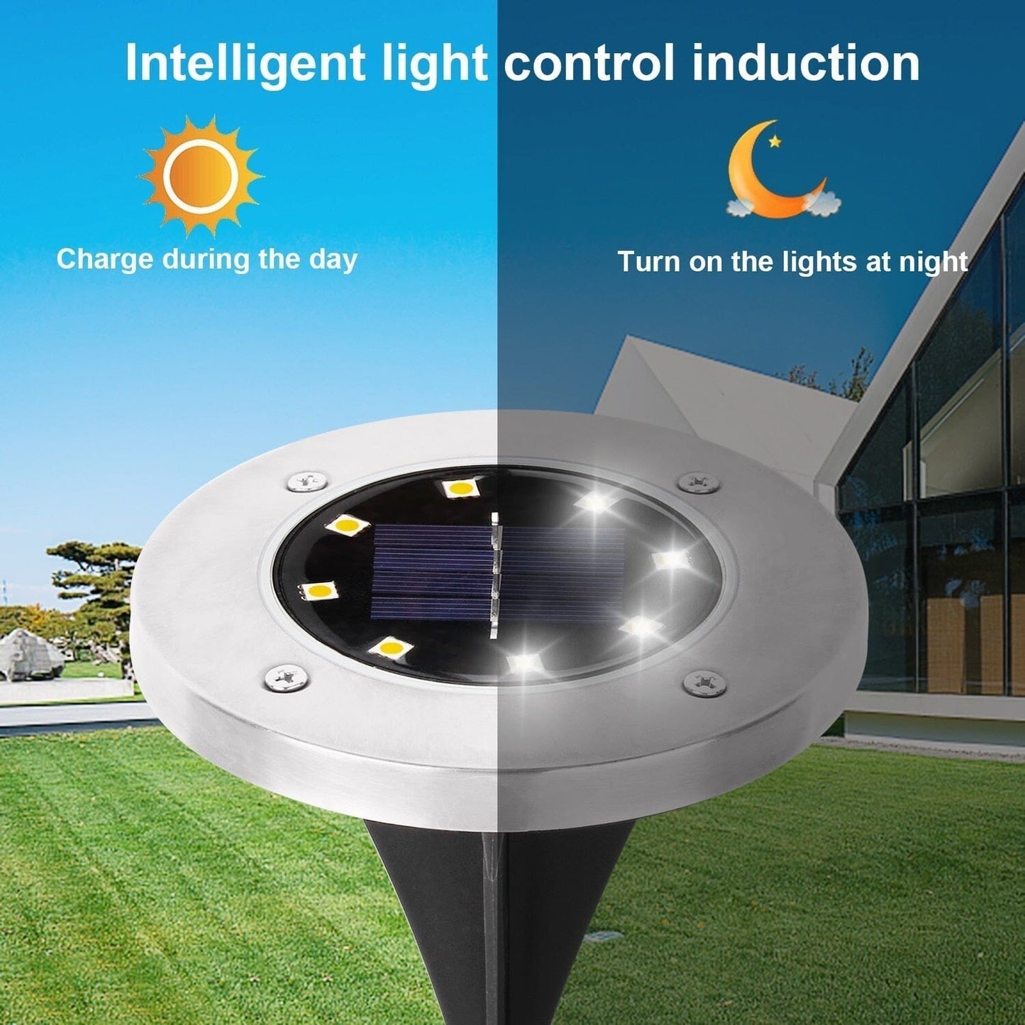 Trådlösa LED-solcellsträdgårdslampor - Skapa den perfekta atmosfären i din trädgård!