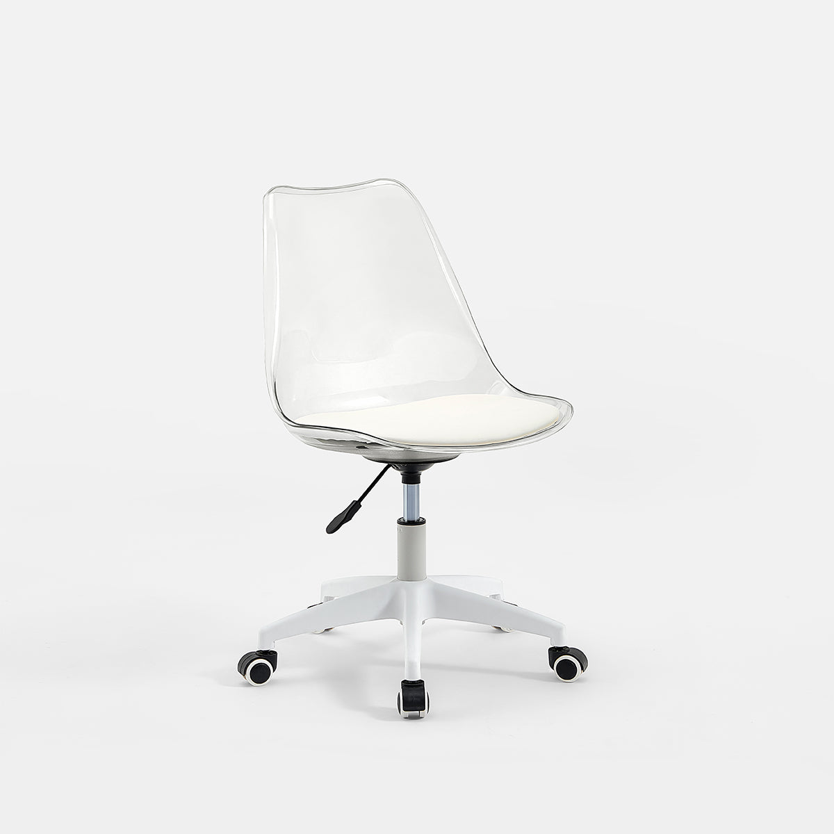 Transparent Ice White Chair-2