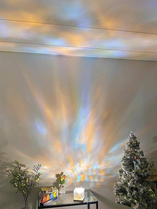 Kristallbordslampa med 16 RGB-färger – Skapa Magisk Stämning