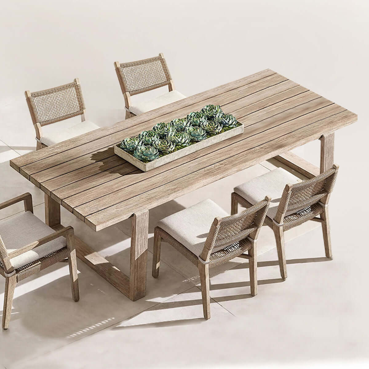 Valan Teak Long Table-5