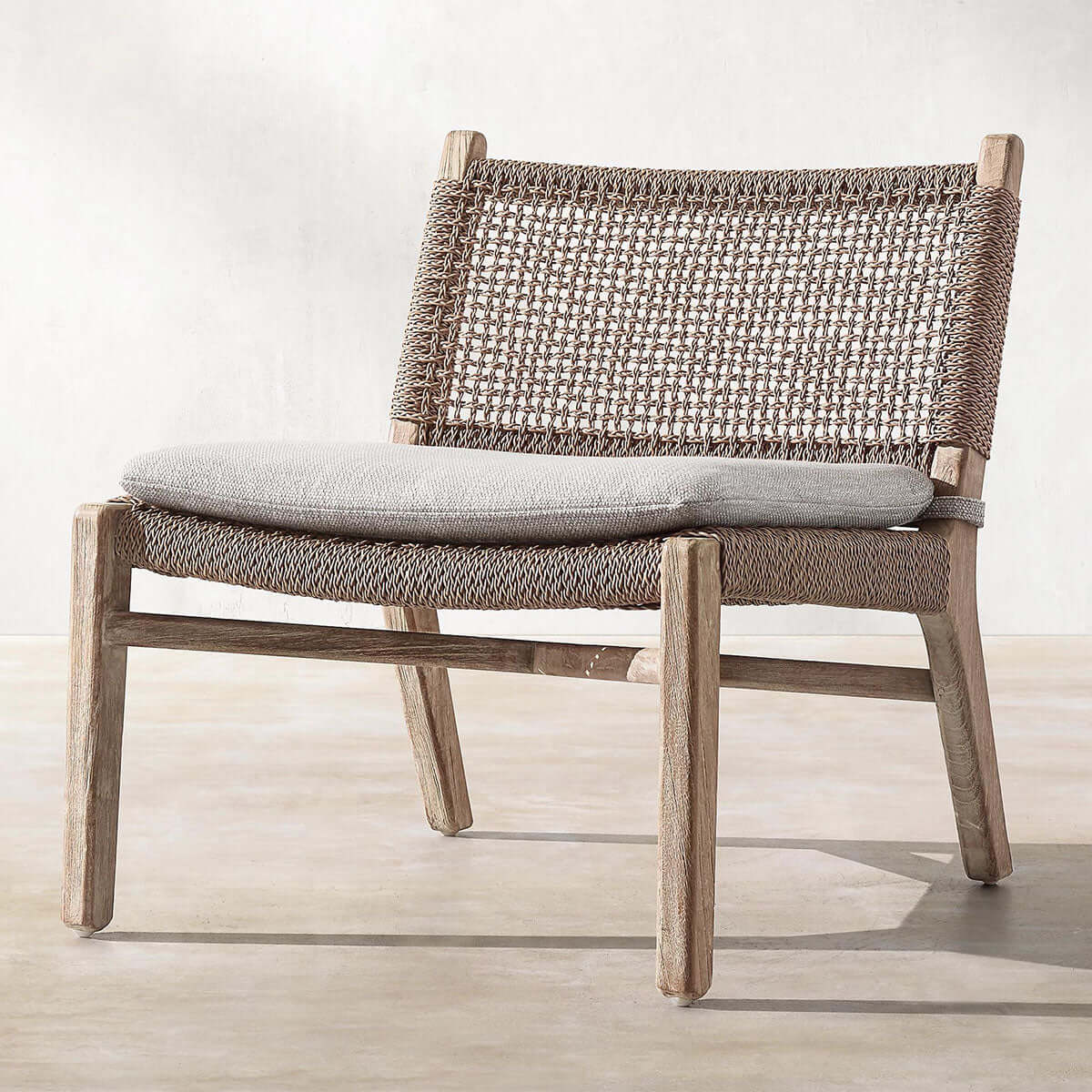 Valan Teak Lounge Chair-3