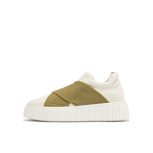 Versatile Thick Soled Breathable Casual Sneakers-0