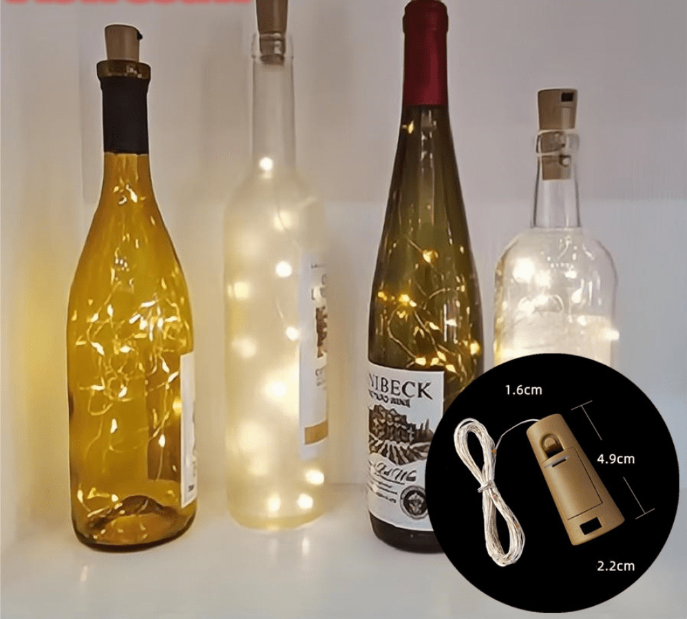 WineLight™ - Dekorationsbelysning för tomma vinflaskor!